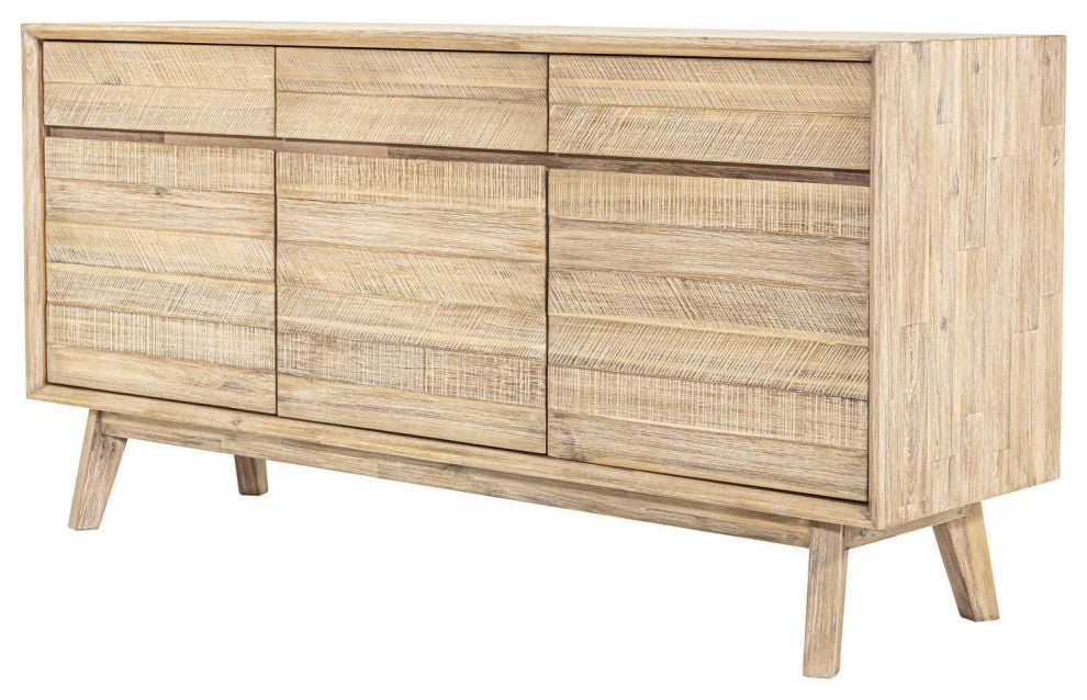 Gia 63" Wide 3-Drawer Sideboard
