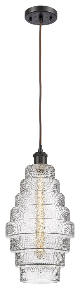Innovations 516-1P-OB-G672-8-LED 1-Light Mini Pendant, Oil Rubbed Bronze