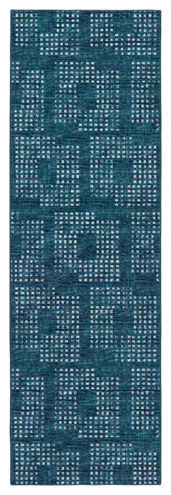 Dalyn Delano DA1 Navy 2'6"x10' Runner Rug