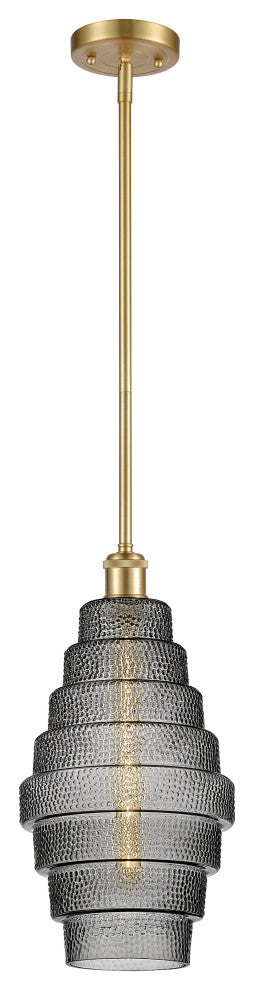 Innovations 516-1S-SG-G673-8 1-Light Mini Pendant, Satin Gold