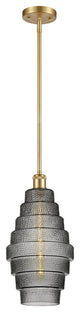 Innovations 516-1S-SG-G673-8 1-Light Mini Pendant, Satin Gold