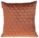 Parkland Collection Bazyli Burnt Orange Throw Pillow, Square