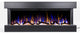 Touchstone Chesmont 50"³ Wall Mount Electric Fireplace-Black