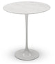 Tulip Side Table Laminate Top, Black, 16"