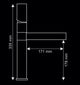 Century Luxe Kitchen Faucet, Chrome