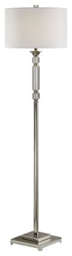Uttermost Volusia Nickel Floor Lamp