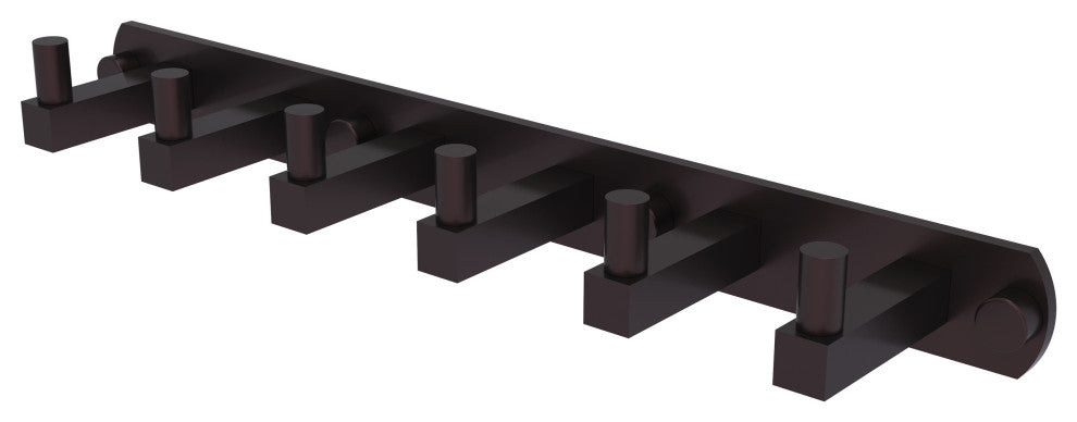 Montero 6 Position Tie and Belt Rack, Antique Bronze