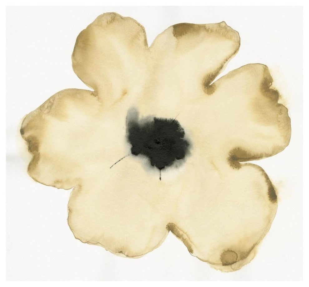 "Suede Fleur II" Digital Paper Print by Shirley Novak, 32"x30"