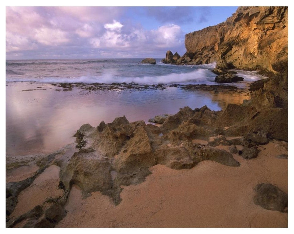"Keoneloa Bay, Kauai, Hawaii" Digital Paper Print by Tim Fitzharris, 26"x22"