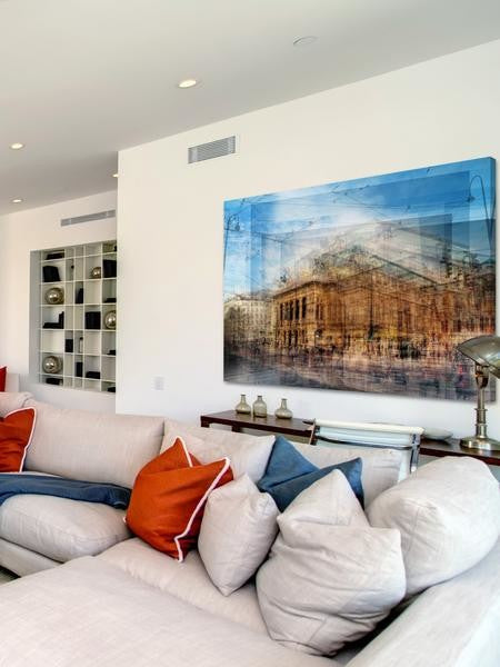 "Vienna Opera House" Painting Print on Wrapped Canvas, 18"x12"