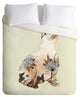Deny Designs Iveta Abolina Little Rabbit Duvet Cover - Lightweight
