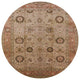 Ahgly Company Indoor Round Mid-Century Modern Area Rugs, 4' Round
