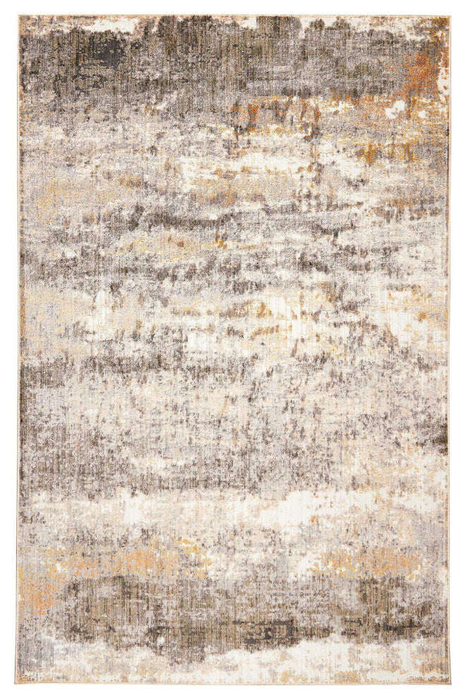 Sahara Brushstrokes Area Rug - Gray, 5'3"x7'3"