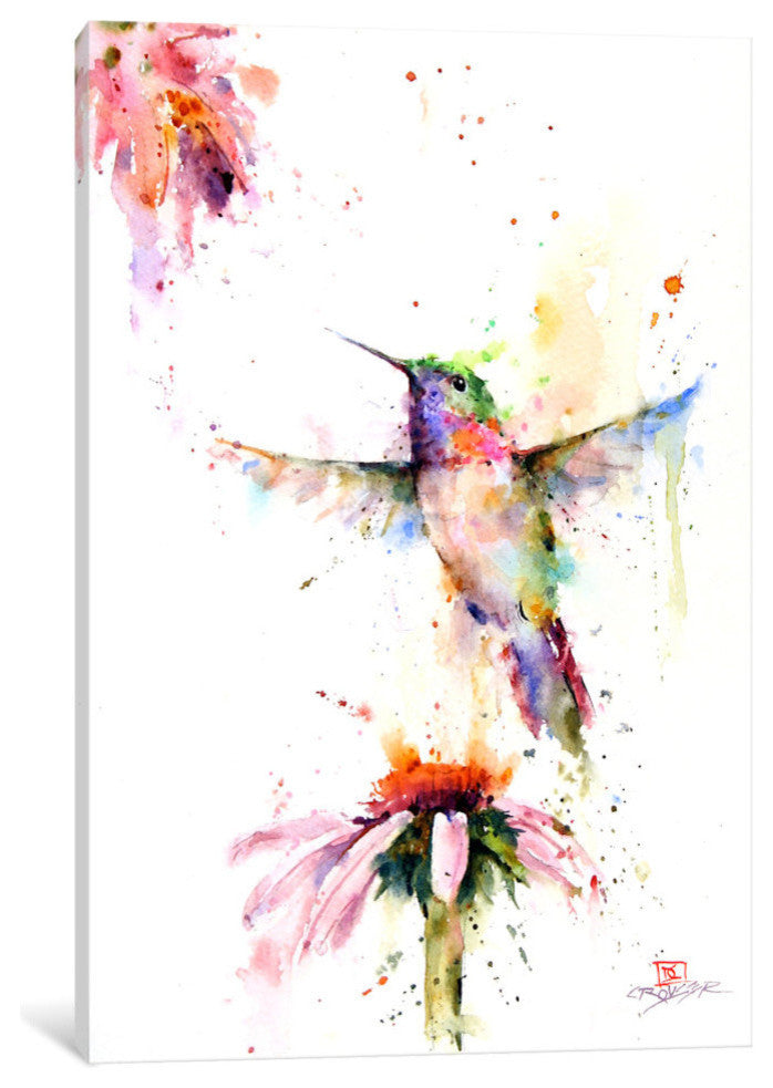 "Between the Flowers" by Dean Crouser, 26x18x1.5