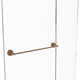 Monte Carlo 30" Shower Door Towel Bar, Brushed Bronze