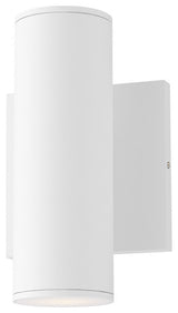 Maxim 86431 Calibro 2 Light 8" Tall LED Outdoor Wall Sconce - White