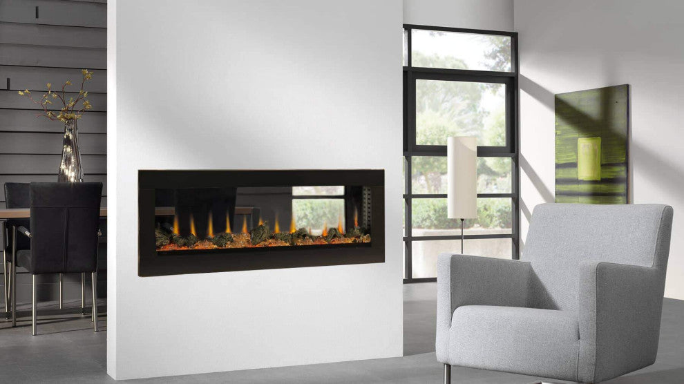Bluegrass Living 50" See Through Electric Fireplace CEFBD50H