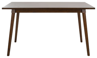 Safavieh Tia Rectangle Dining Table, Walnut