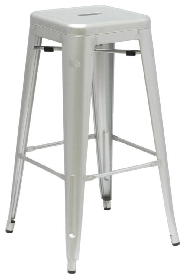 Classics Talix Bar Stool, Silver