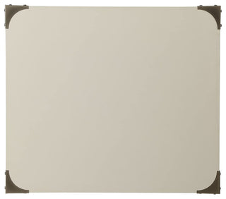 Side Table with a Drawer, White