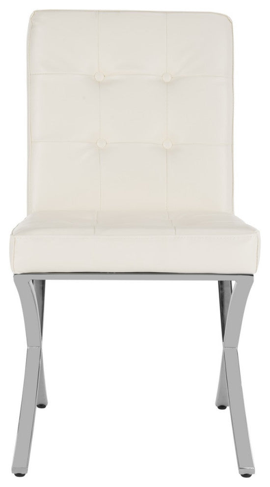 Safavieh Walsh Tufted Side Chair, White
