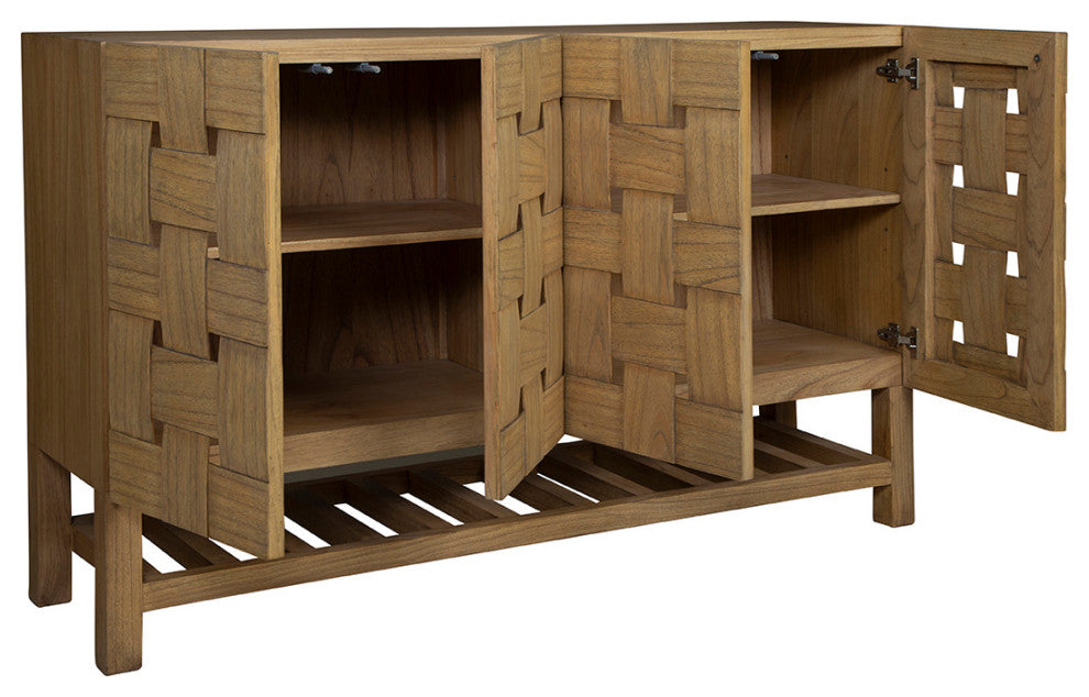 Bellamy 60" Wide Sideboard, Natural