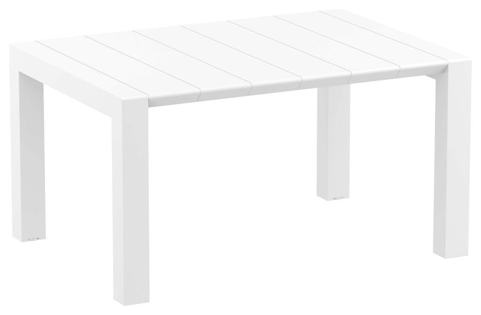 Compamia Vegas 39"-55" Extendable Dining Table, White
