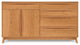 Copeland Catalina 4 Drawers, 1 Drawer, 2 Doors On Left Buffet, Saddle Cherry