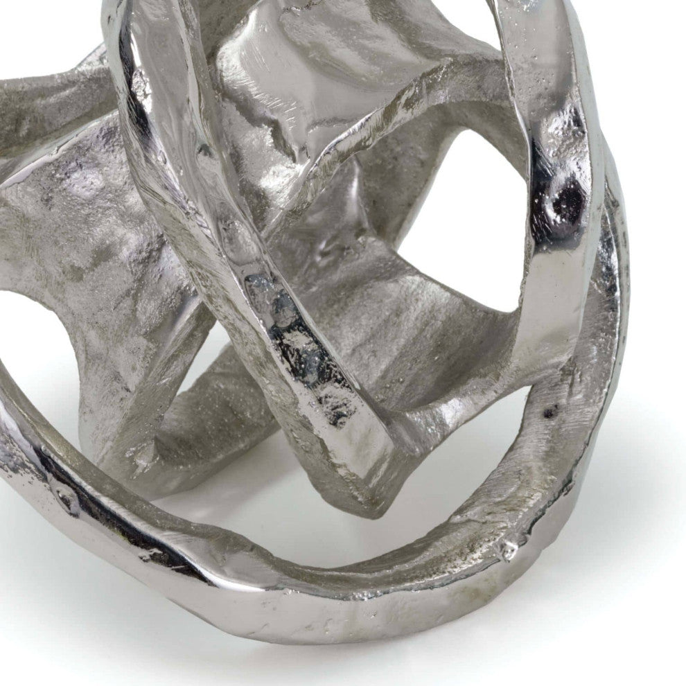 Metal Knot, Polished Nickel
