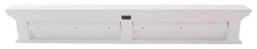 NovaSolo Halifax 6-Hook Coat Rack in Pure White
