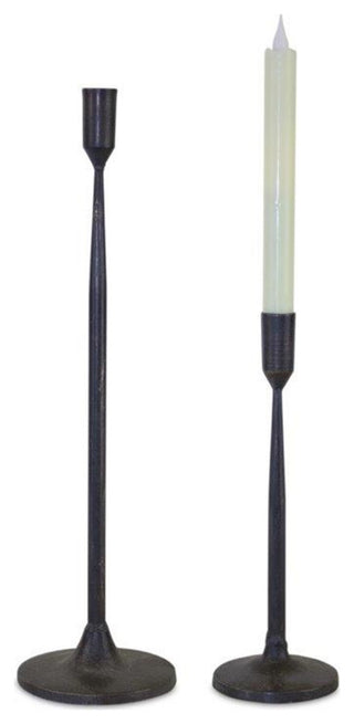 Candle Holder, 2-Piece Set, 10.75"H, 16.5"H Metal