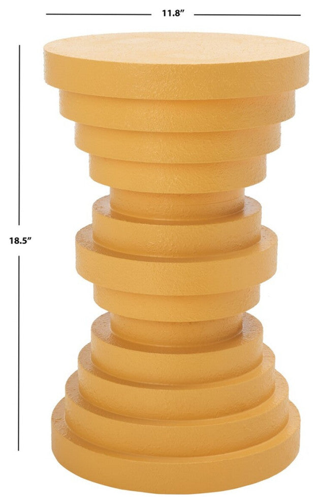 Safavieh Ali Accent Table, Yellow