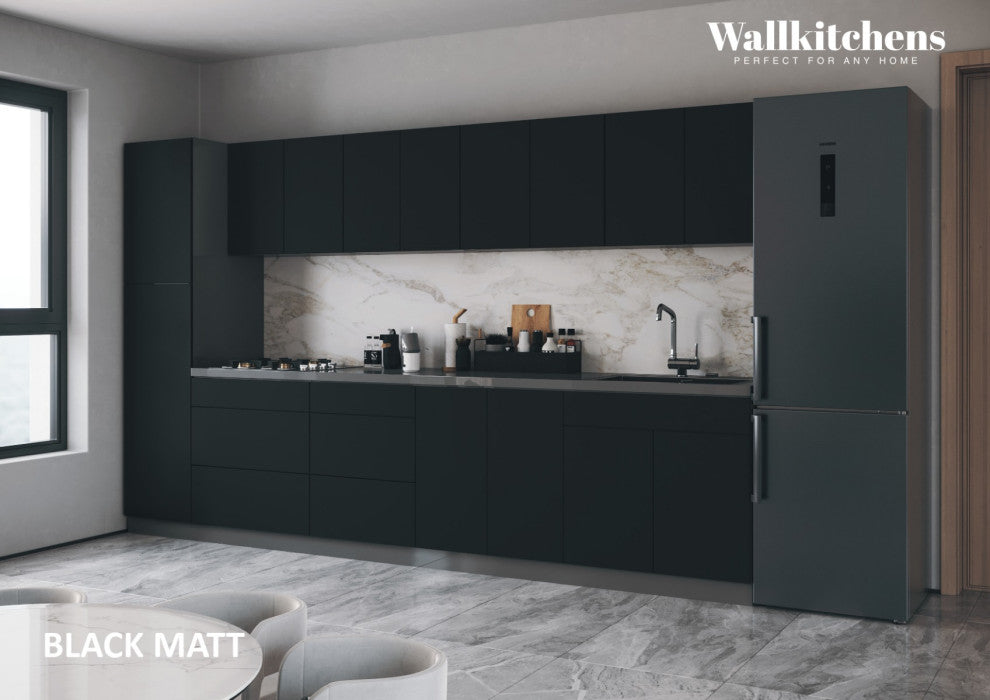 Kitchen Elegant Collection Black Color Base Size 11Ft Wide