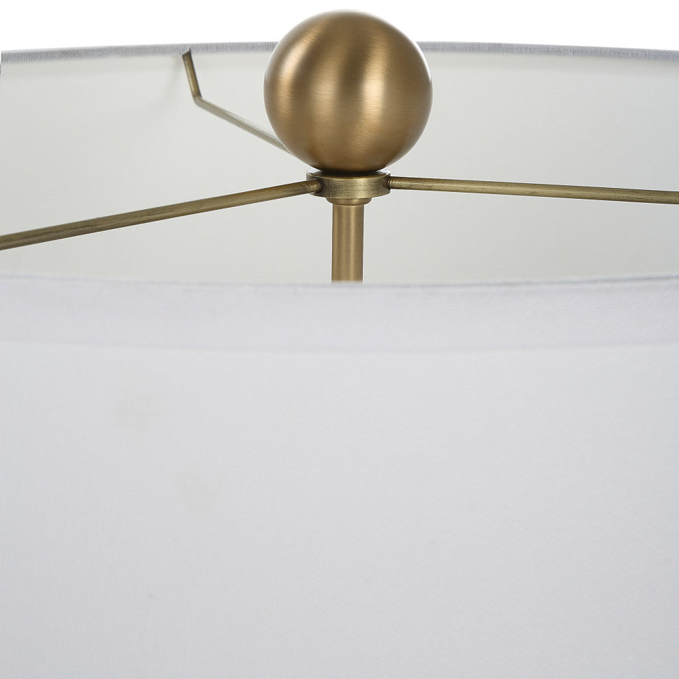 Uttermost 30231 Cardoni Bronze Glass Table Lamp
