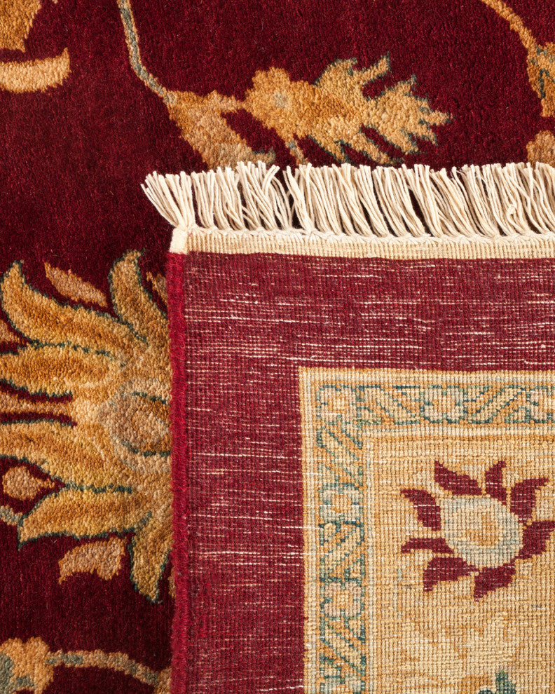 Mogul, One-of-a-Kind Hand-Knotted Area Rug Red, 12'3"x17'10"