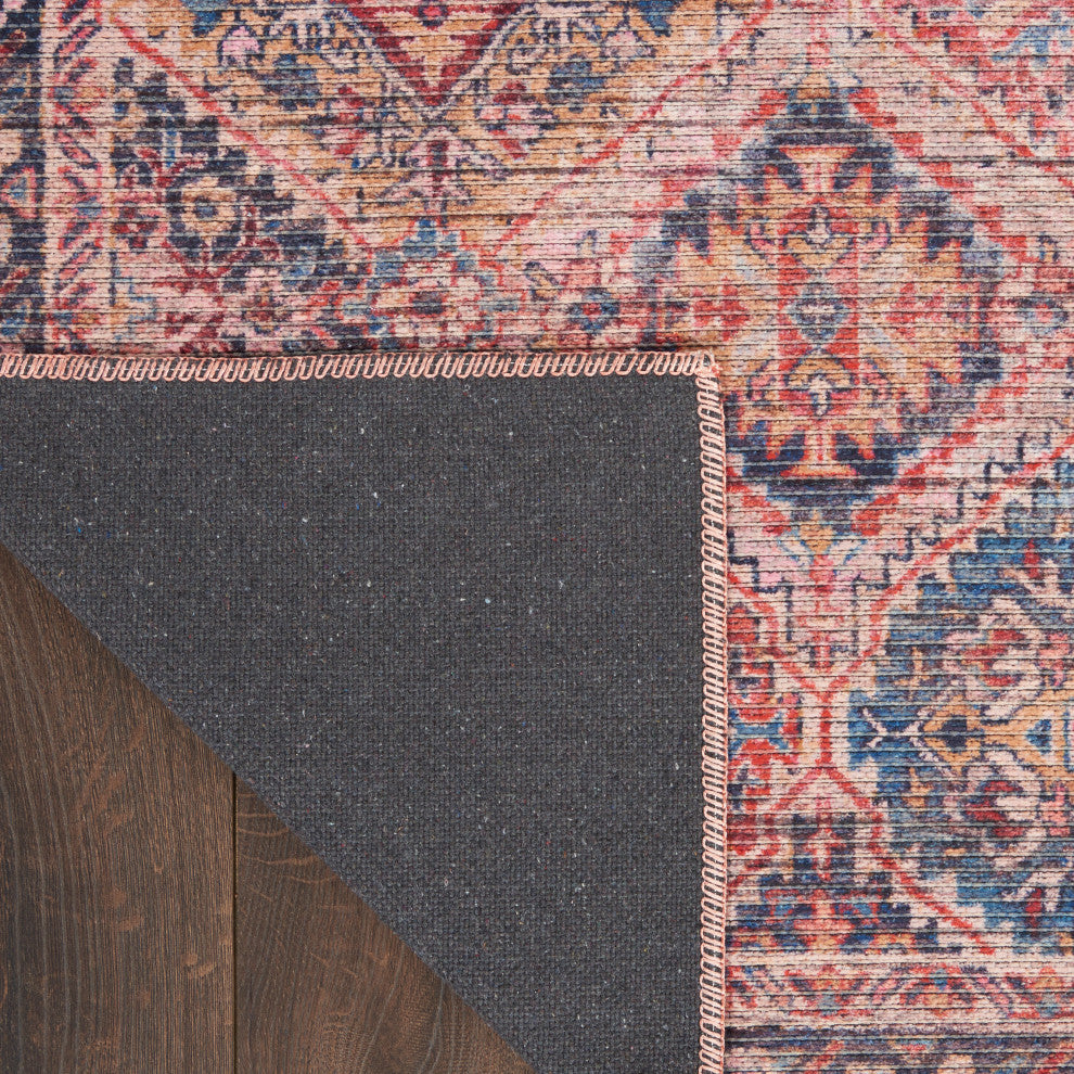 Nicole Curtis Nc Series 1 5' x 7' Multicolor Machine Washable Area Rugs