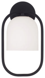Capital Lighting 657311-558 Zeek 14" Tall Wall Sconce - Matte Black