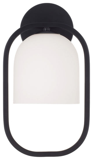 Capital Lighting 657311-558 Zeek 14" Tall Wall Sconce - Matte Black