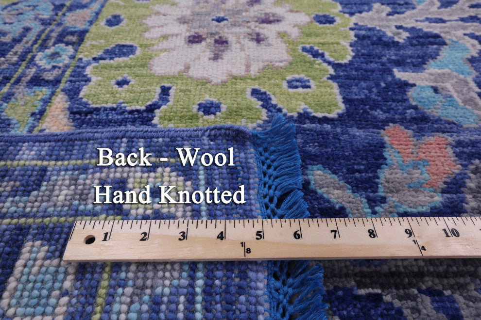 7' 10" X 10' 3" Turkish Oushak Handmade Wool Rug - Q15001