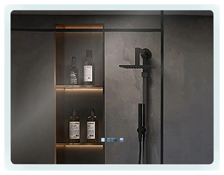 Lugano LED Mirror, Defogger, 42 Inch