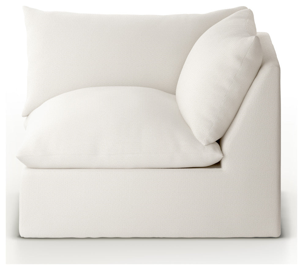 Grant Outdoor Corner Piece-Faye Cream