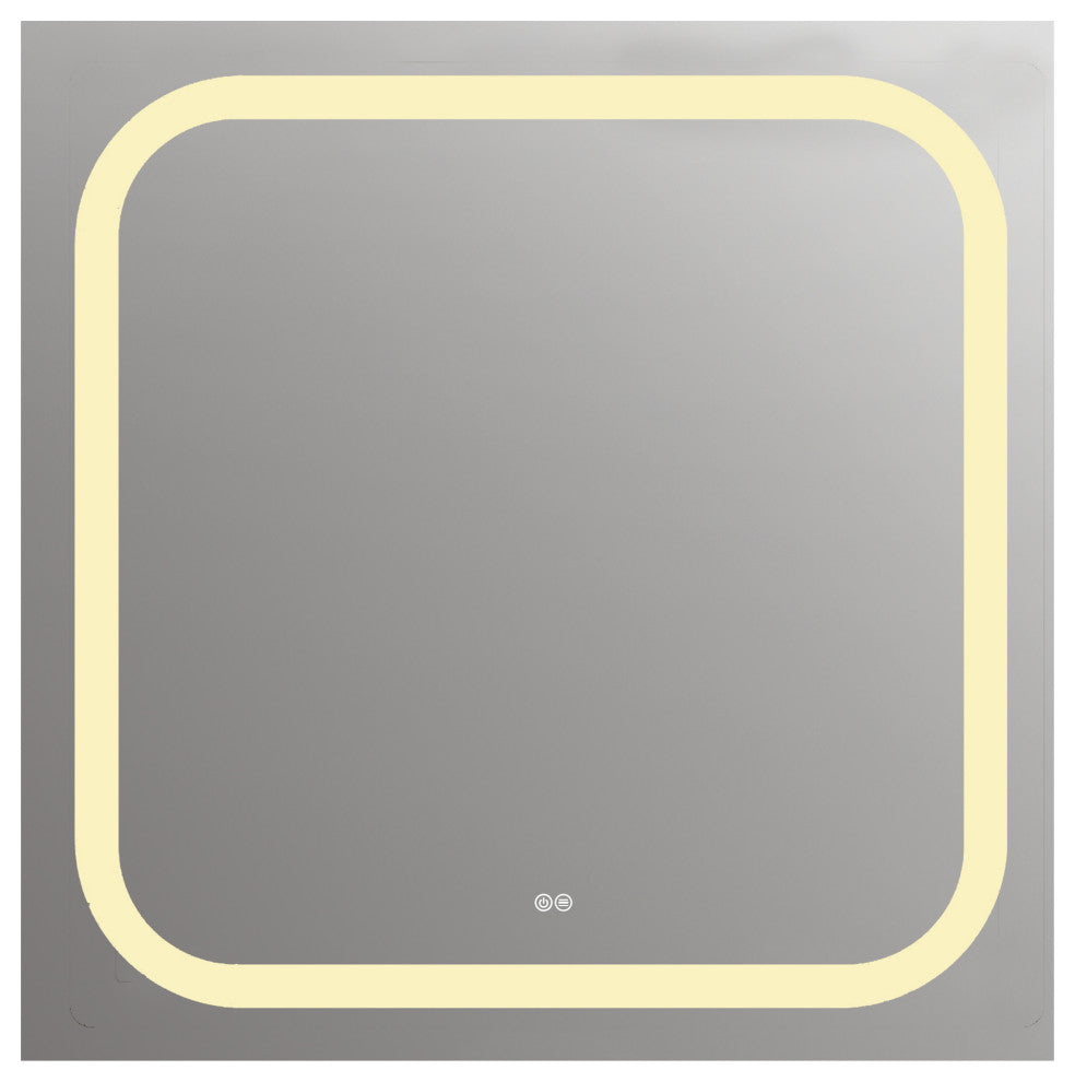 CHLOE Lighting SPECULO Embedded LED Mirror 4000K, Warm White, 24"