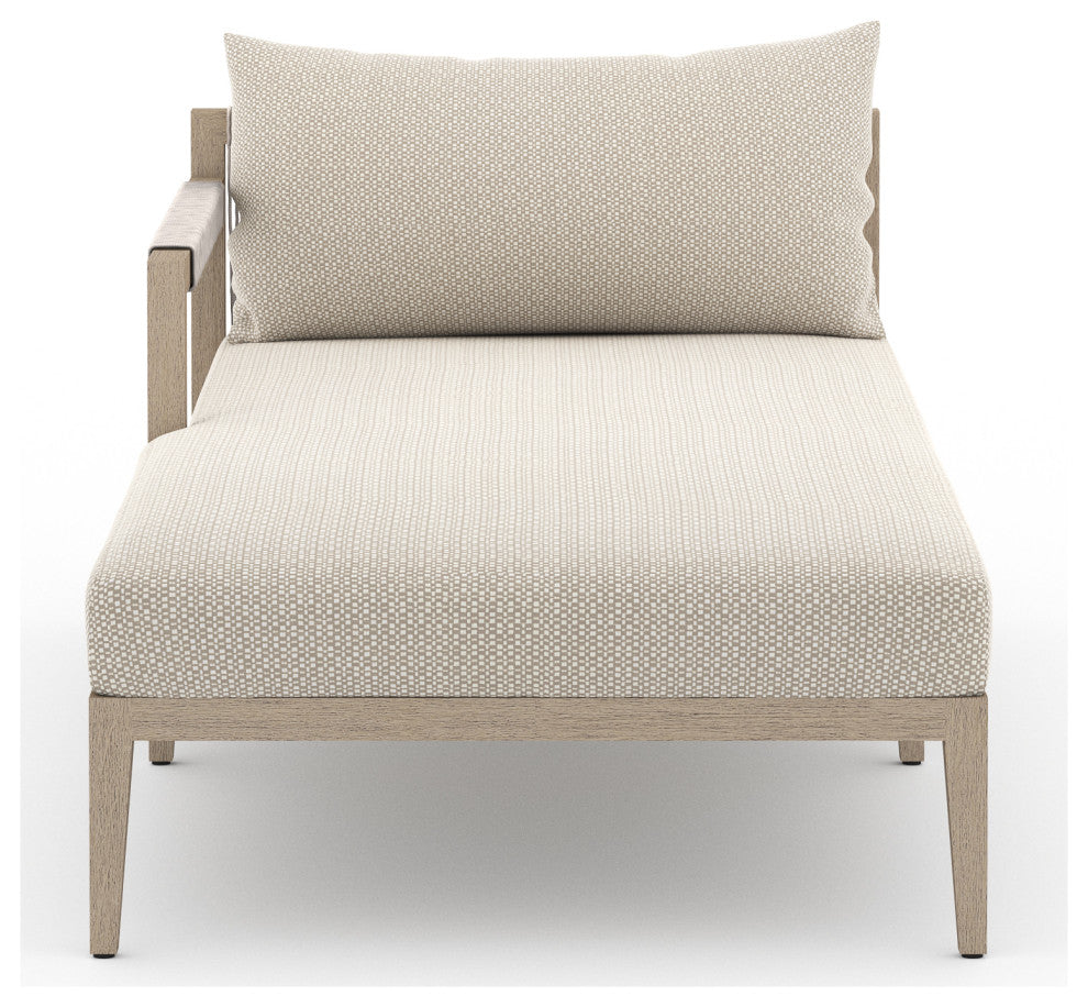 Sherwood Outdoor Laf Chaise Pc-Brwn/Sand