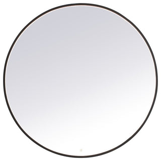 Modern Black Led Mirror