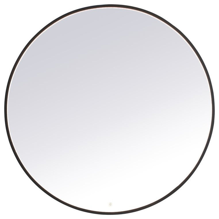 Modern Black Led Mirror