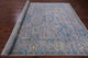 8' 11" X 11' 1" Hand Knotted Turkish Oushak Wool Rug - Q13365