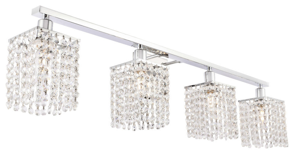 Elegant Lighting Phineas Four Light Wall Sconce LD7013C