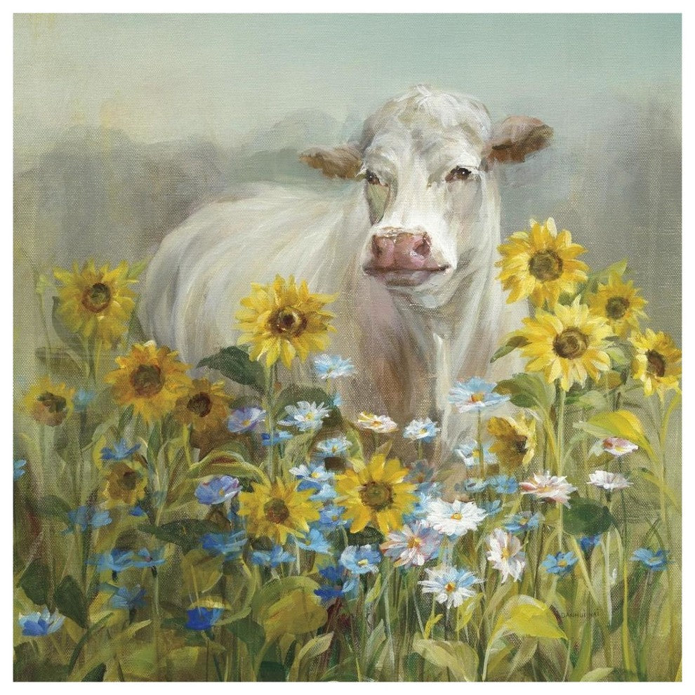 "Farm and Field I v2 Crop" Digital Paper Print by Danhui Nai, 38"x38"