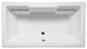Malibu Laguna Rectangle Massaging Air Jet Bathtub 66x48x22 White