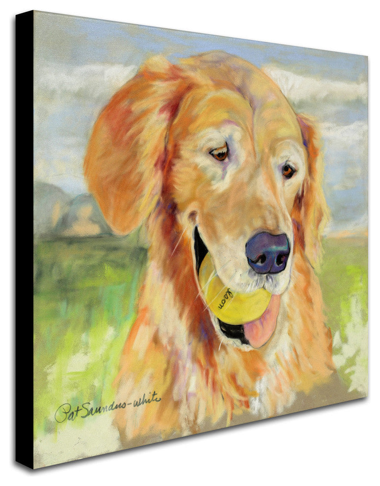 'Gus' Canvas Art by Pat Saunders-White